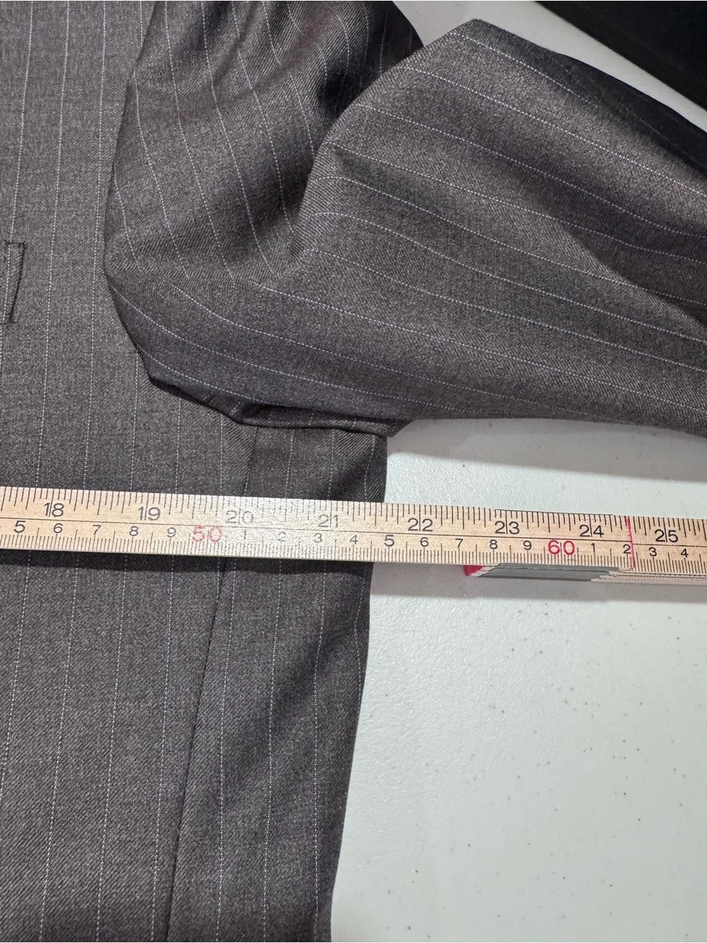 Canali Men Brown‎ Pinstripe Wool Blazer Made In Italy 52 EU / 42 US L